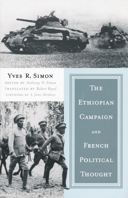 Book Cover for Ethiopian Campaign and French Political Thought by Yves R. Simon