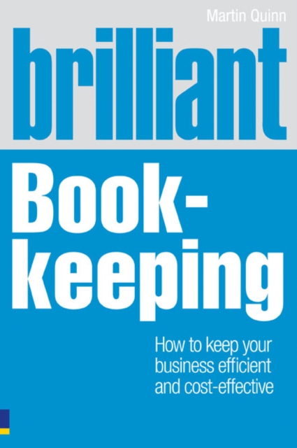 Book Cover for Brilliant Book-keeping by Martin Quinn