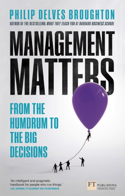 Book Cover for Management Matters by Philip Delves-Broughton