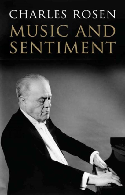 Book Cover for Music and Sentiment by Charles Rosen