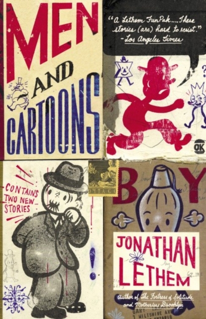 Book Cover for Men and Cartoons by Jonathan Lethem