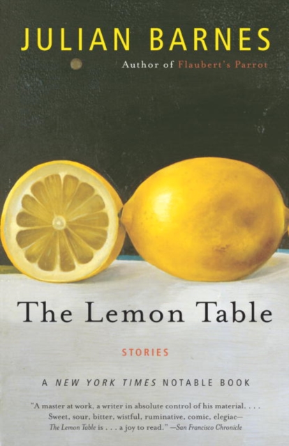 Book Cover for Lemon Table by Julian Barnes