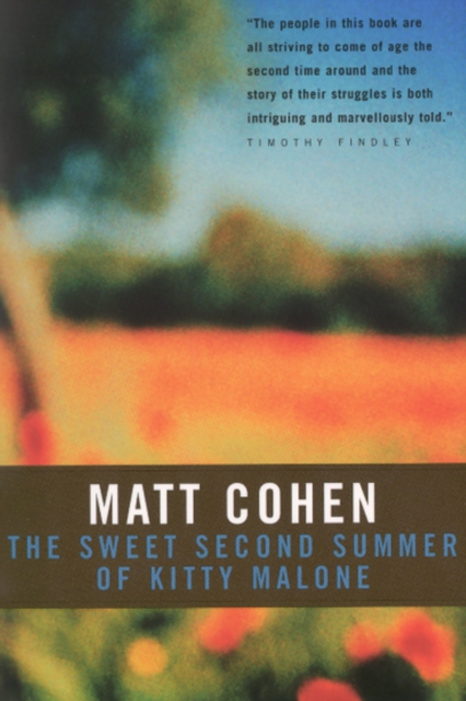 Book Cover for Sweet Second Summer of Kitty Malone by Cohen, Matt