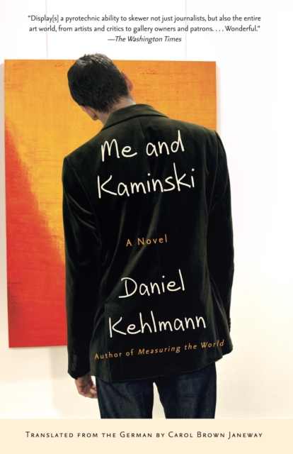 Book Cover for Me and Kaminski by Kehlmann, Daniel