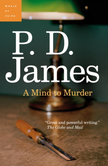 Book Cover for Mind to Murder by P. D. James