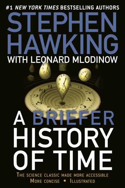 Book Cover for Briefer History of Time by Stephen Hawking, Leonard Mlodinow