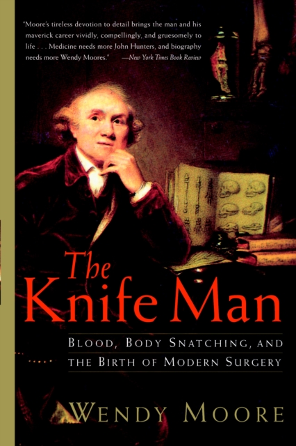 Book Cover for Knife Man by Wendy Moore