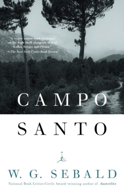 Book Cover for Campo Santo by W.G. Sebald