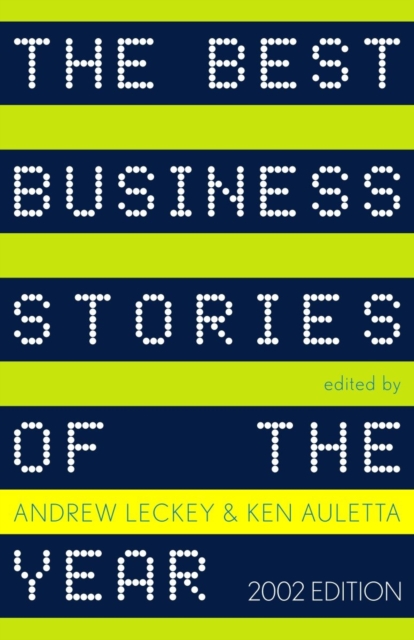 Book Cover for Best Business Stories of the Year: 2002 Edition by Andrew Leckey