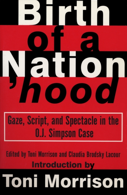 Book Cover for Birth of a Nation'hood by Toni Morrison