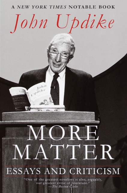 Book Cover for More Matter by John Updike