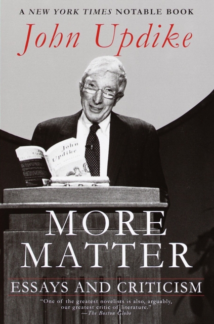 Book Cover for More Matter by Updike, John