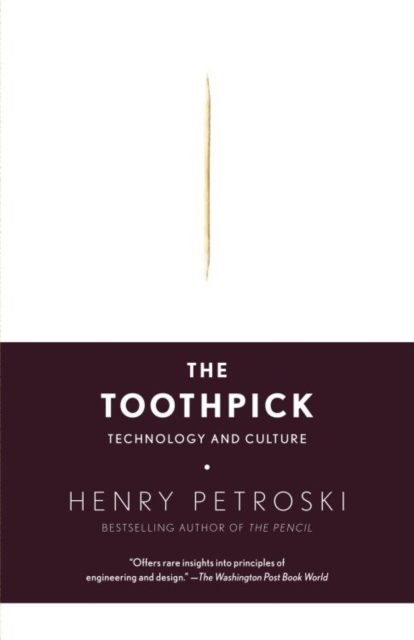 Book Cover for Toothpick by Henry Petroski