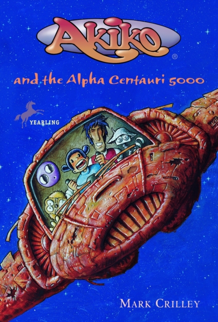 Book Cover for Akiko and the Alpha Centauri 5000 by Mark Crilley