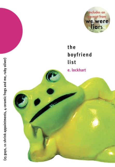 Book Cover for Boyfriend List by E. Lockhart
