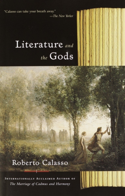 Book Cover for Literature and the Gods by Calasso, Roberto