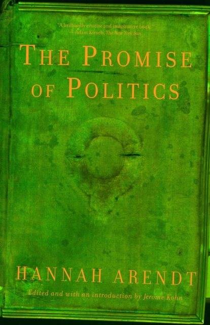 Book Cover for Promise of Politics by Hannah Arendt