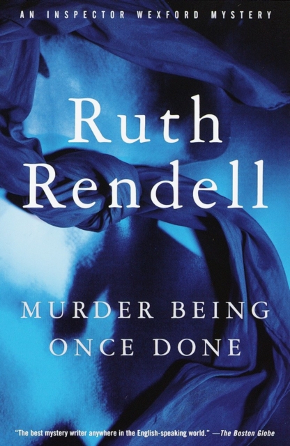 Book Cover for Murder Being Once Done by Ruth Rendell