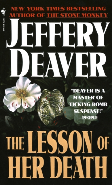 Book Cover for Lesson of Her Death by Deaver, Jeffery