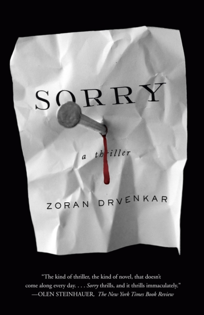 Book Cover for Sorry by Drvenkar, Zoran