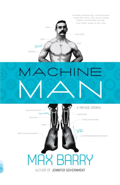 Book Cover for Machine Man by Max Barry