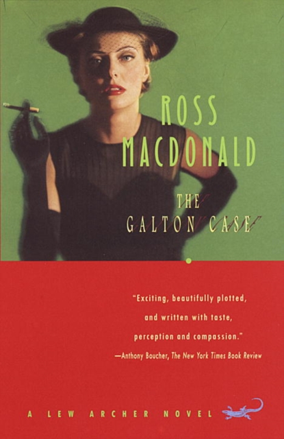 Book Cover for Galton Case by Ross Macdonald