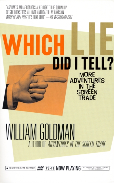 Book Cover for Which Lie Did I Tell? by Goldman, William