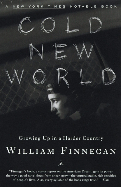 Book Cover for Cold New World by William Finnegan