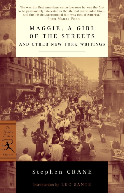 Book Cover for Maggie, a Girl of the Streets and Other New York Writings by Stephen Crane