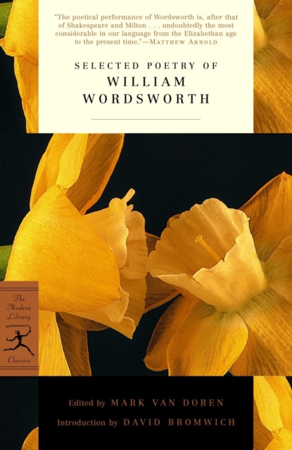 Book Cover for Selected Poetry of William Wordsworth by William Wordsworth