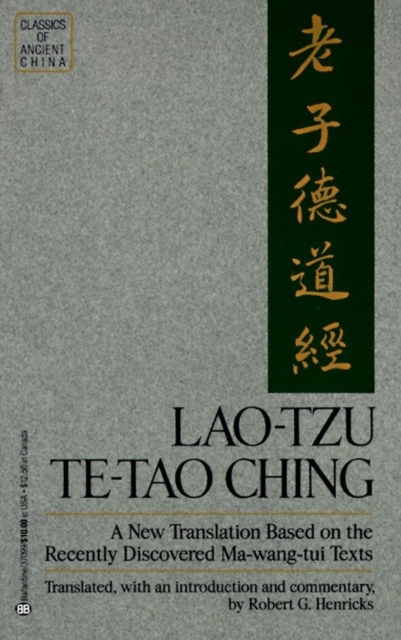 Book Cover for Lao-Tzu: Te-Tao Ching by Robert G.Henricks