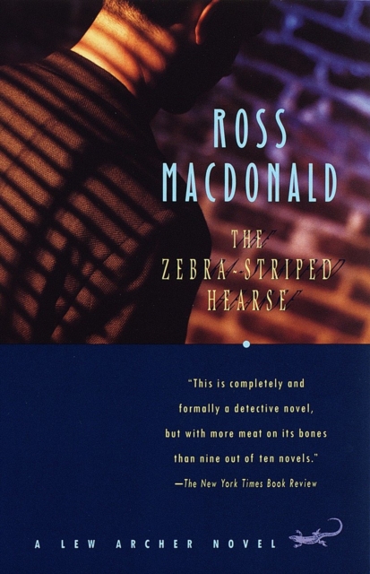 Book Cover for Zebra-Striped Hearse by Ross Macdonald