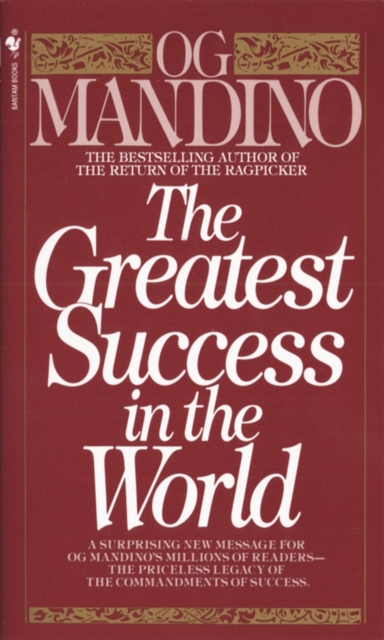 Book Cover for Greatest Success in the World by Og Mandino