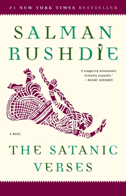 Book Cover for Satanic Verses by Salman Rushdie