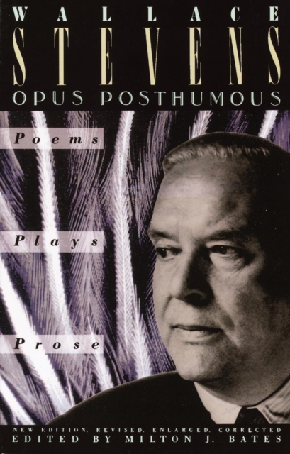 Book Cover for Opus Posthumous by Stevens, Wallace