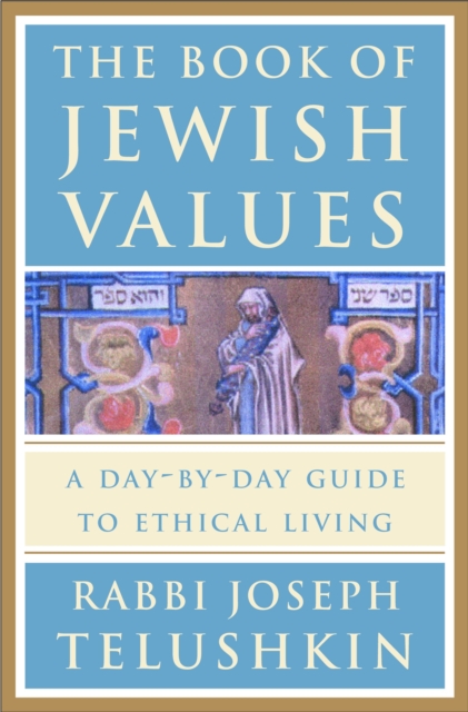 Book Cover for Book of Jewish Values by Rabbi Joseph Telushkin