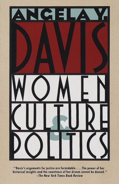 Book Cover for Women, Culture & Politics by Angela Y. Davis