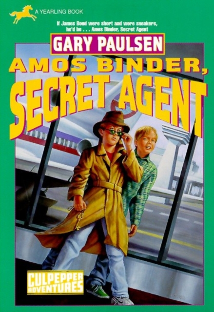 Book Cover for Amos Binder, Secret Agent (Culpepper #28) by Paulsen, Gary