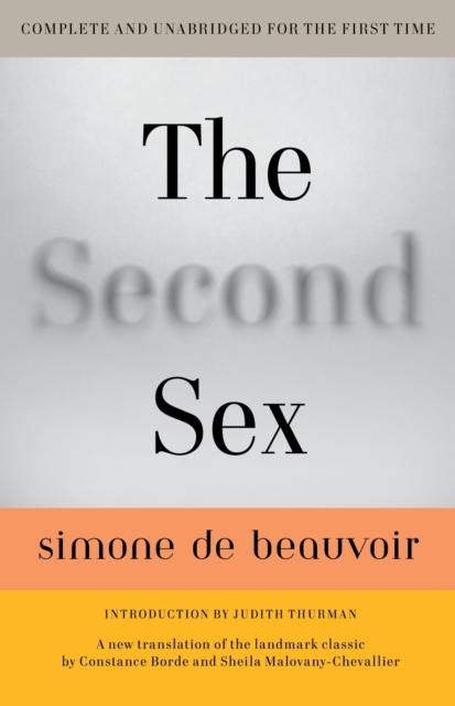 Book Cover for Second Sex by Simone De Beauvoir