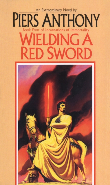 Book Cover for Wielding a Red Sword by Piers Anthony