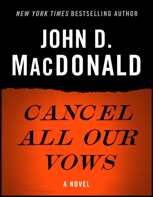 Book Cover for Cancel All Our Vows by John D. MacDonald