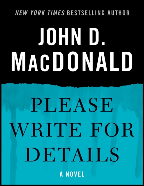 Book Cover for Please Write for Details by John D. MacDonald