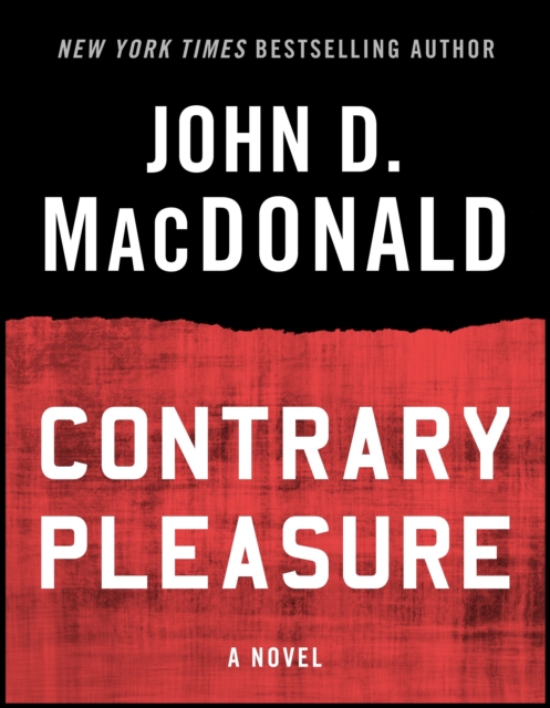 Book Cover for Contrary Pleasure by John D. MacDonald