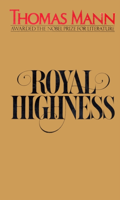 Book Cover for Royal Highness by Mann, Thomas