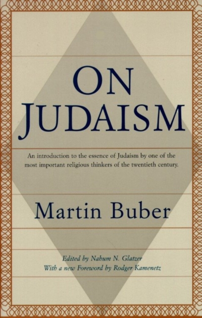 Book Cover for On Judaism by Martin Buber