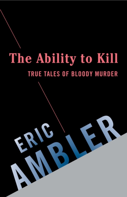 Book Cover for Ability to Kill by Eric Ambler