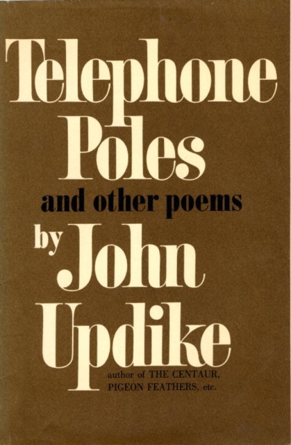 Book Cover for Telephone Poles and Other Poems by Updike, John