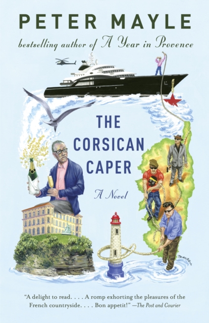 Book Cover for Corsican Caper by Peter Mayle