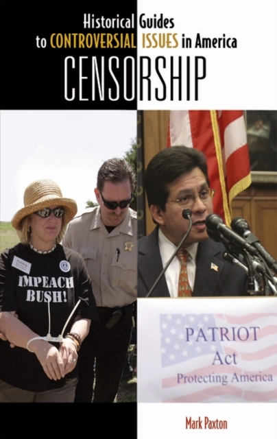 Book Cover for Censorship by Mark Paxton