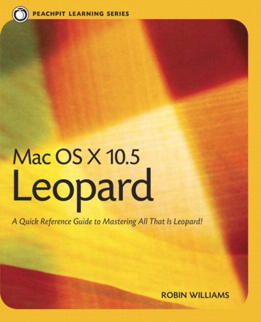 Book Cover for Mac OS X 10.5 Leopard by Robin Williams